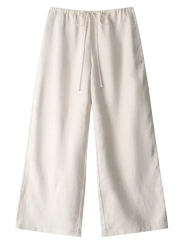 Women's Mateo Linen Wide-Leg Drawstring Pants - Natural