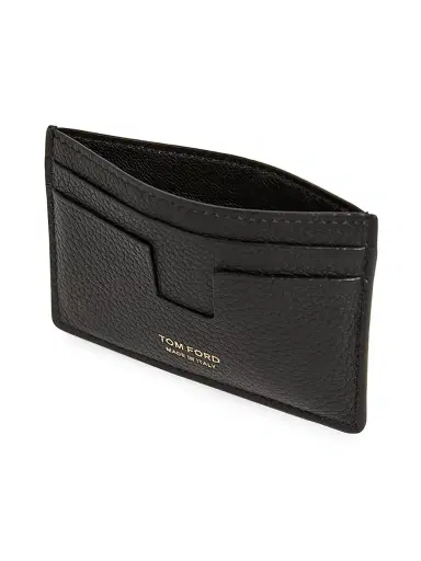 Tom Ford Men's T-Line Leather Card Holder | Thumbnail 3 Tom Ford Men's T-Line Leather Card Holder | Thumbnail 3