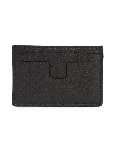 Tom Ford Men's T-Line Leather Card Holder | Thumbnail 4 Tom Ford Men's T-Line Leather Card Holder | Thumbnail 4