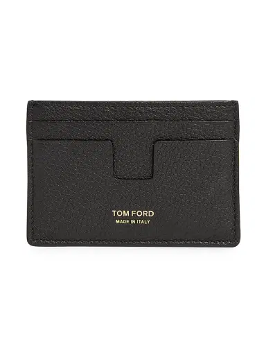 Tom Ford Men's T-Line Leather Card Holder | Thumbnail 1 Tom Ford Men's T-Line Leather Card Holder | Thumbnail 1