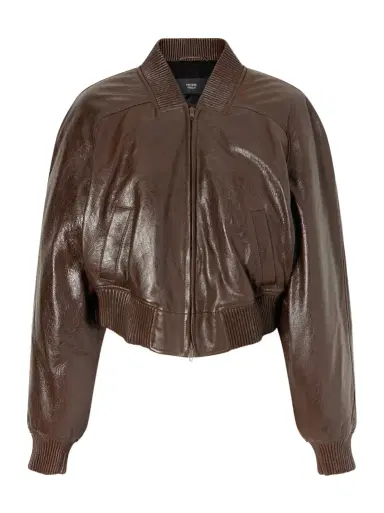 Phoebe Philo Leather bomber jacket | Thumbnail 1