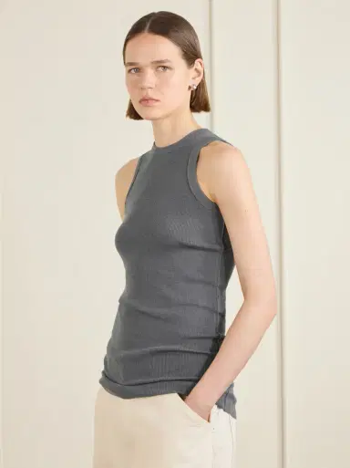 Phoebe Philo Ribbed wool tank top | Thumbnail 2