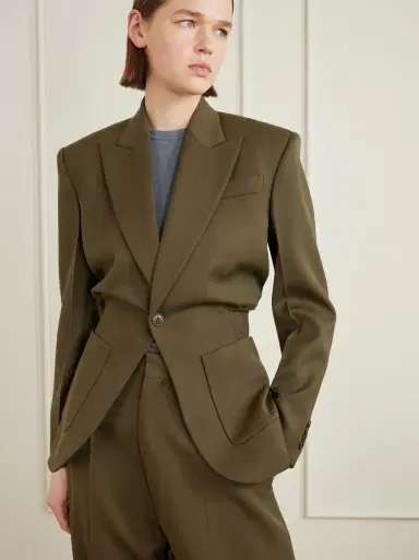 Phoebe Philo Single-breasted wool blazer | Thumbnail 3