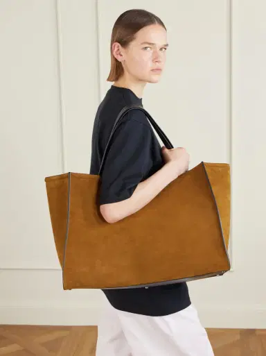 Phoebe Philo Slouch Cabas large suede tote bag | Thumbnail 2 Phoebe Philo Slouch Cabas large suede tote bag | Thumbnail 2