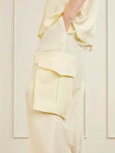 Phoebe Philo Silk wide-leg cargo pants | Thumbnail 5