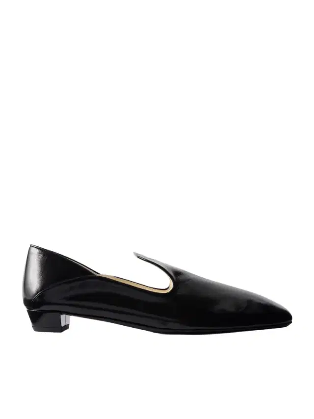Leather slippers