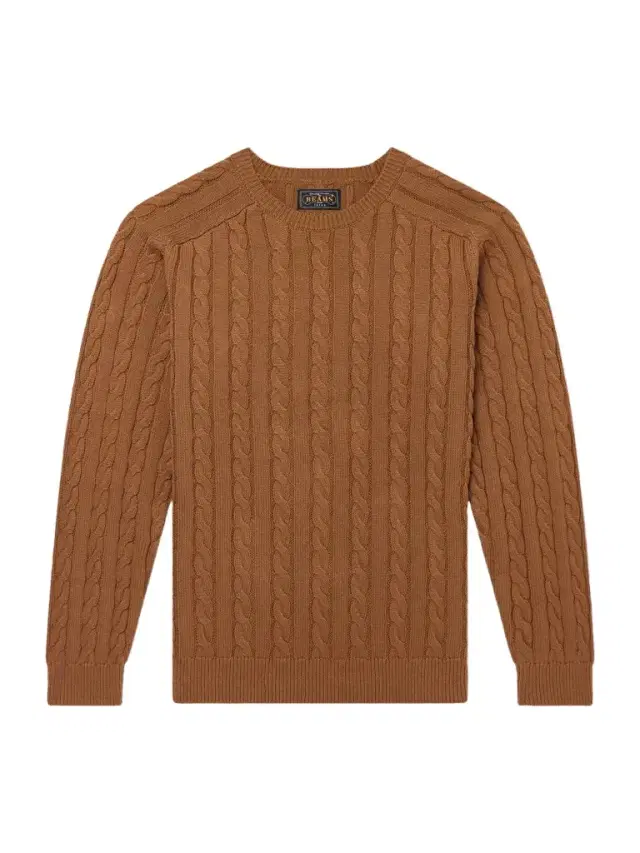 Beams Plus Cable-Knit Cotton Sweater - Men