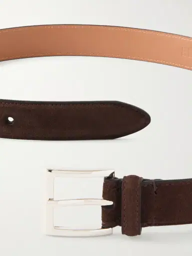Beams Plus 3cm Suede Belt - Men | Thumbnail 3