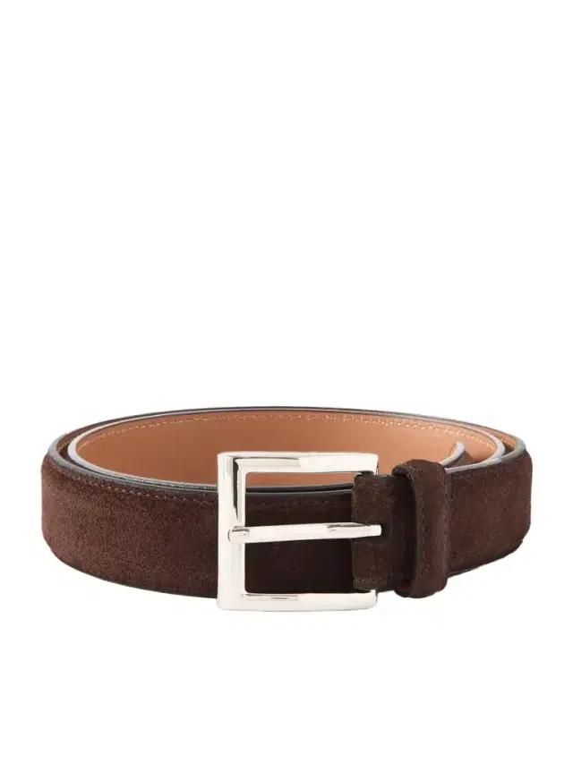 3cm Suede Belt - Men