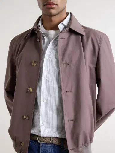 Brunello Cucinelli Cotton-Blend Blouson Jacket - Men | Thumbnail 5 Brunello Cucinelli Cotton-Blend Blouson Jacket - Men | Thumbnail 5
