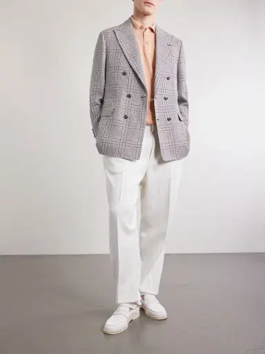 Brunello Cucinelli Linen and Cotton-Blend Polo Shirt - Men | Thumbnail 2