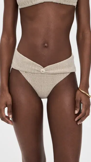 Devon Windsor Valen Bikini Bottoms Golden Dune | Thumbnail 2