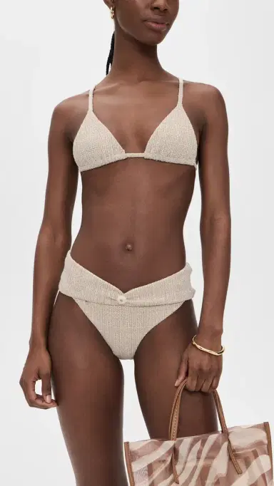 Devon Windsor Valen Bikini Bottoms Golden Dune | Thumbnail 4
