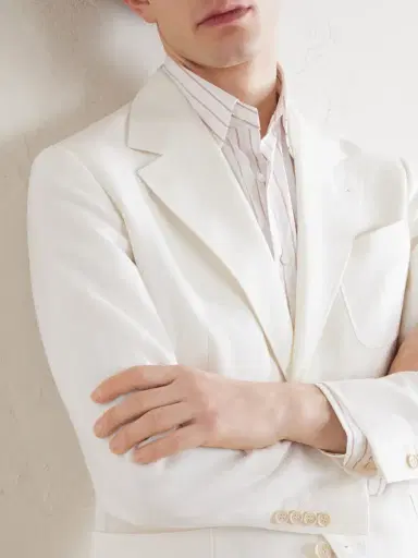 Brunello Cucinelli Linen Blazer - Men | Thumbnail 5 Brunello Cucinelli Linen Blazer - Men | Thumbnail 5
