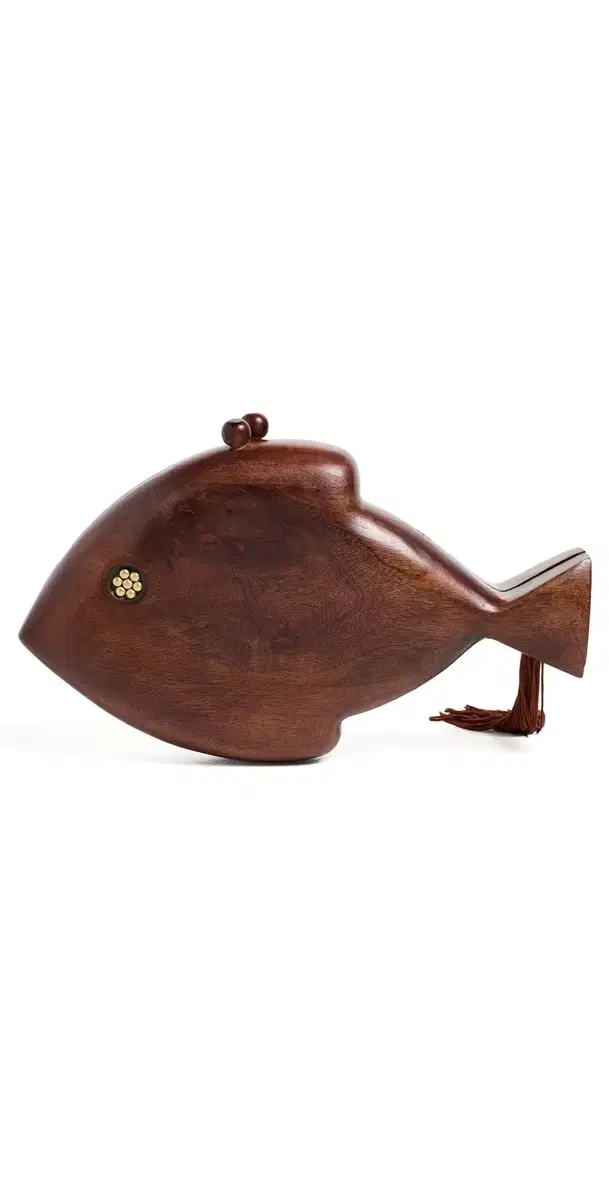Wooden Fish Bag Mahogany One Size