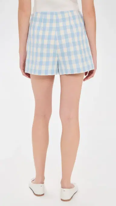 endless rose Tweed Buttoned Shorts Powder Blue L | Thumbnail 3