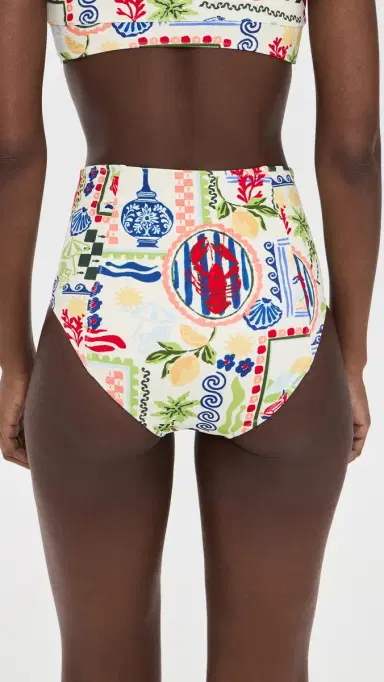HUNTER BELL Swim Bikini Bottoms Coastal Conversation S | Thumbnail 3 HUNTER BELL Swim Bikini Bottoms Coastal Conversation S | Thumbnail 3