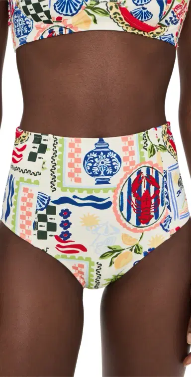 HUNTER BELL Swim Bikini Bottoms Coastal Conversation S | Thumbnail 1 HUNTER BELL Swim Bikini Bottoms Coastal Conversation S | Thumbnail 1