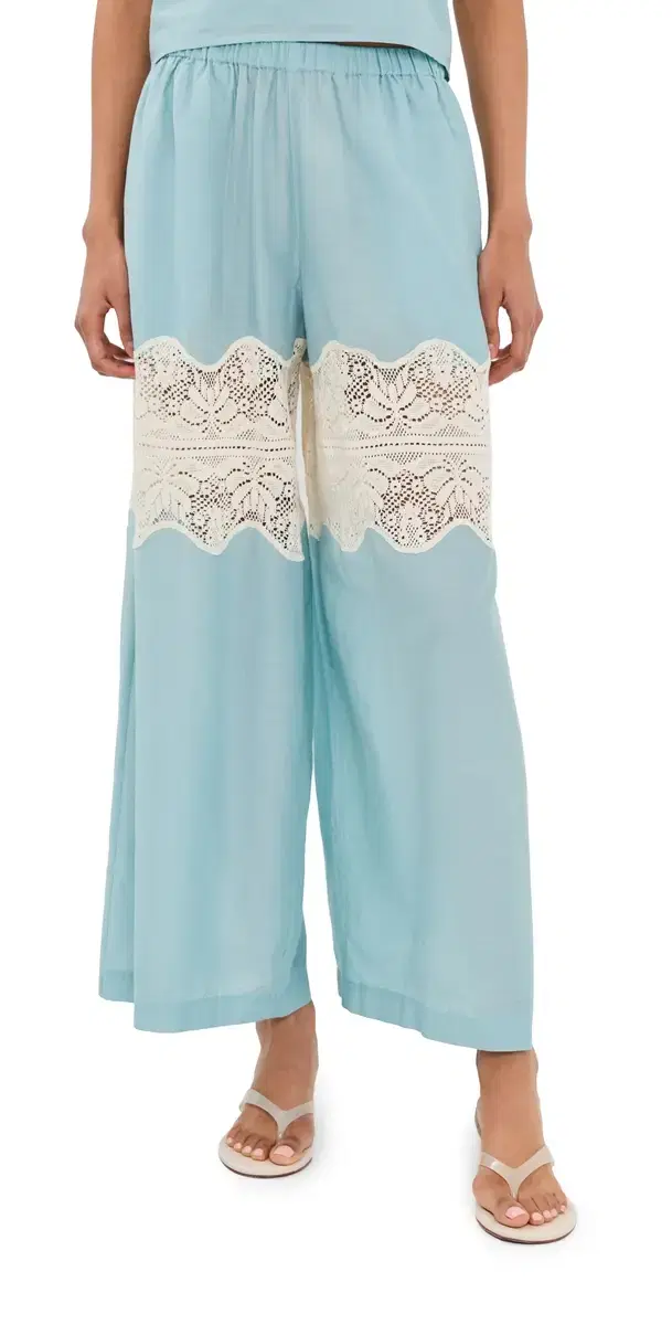Alix of Bohemia Margie Sky Prima ace Pants ight Blue