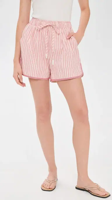 Little Lies Harbor Shorts Pink tripe | Thumbnail 2