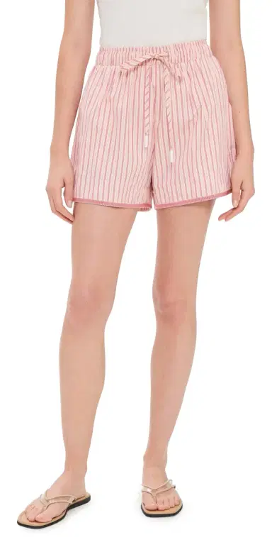 Little Lies Harbor Shorts Pink tripe | Thumbnail 1