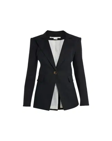 Veronica Beard Lamb Leather Moto Dickey | Thumbnail 1 Veronica Beard Lamb Leather Moto Dickey | Thumbnail 1
