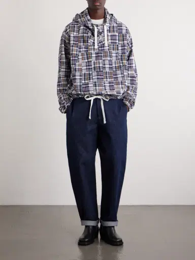 Beams Plus Patchwork Checked Cotton Jacket - Men | Thumbnail 2 Beams Plus Patchwork Checked Cotton Jacket - Men | Thumbnail 2