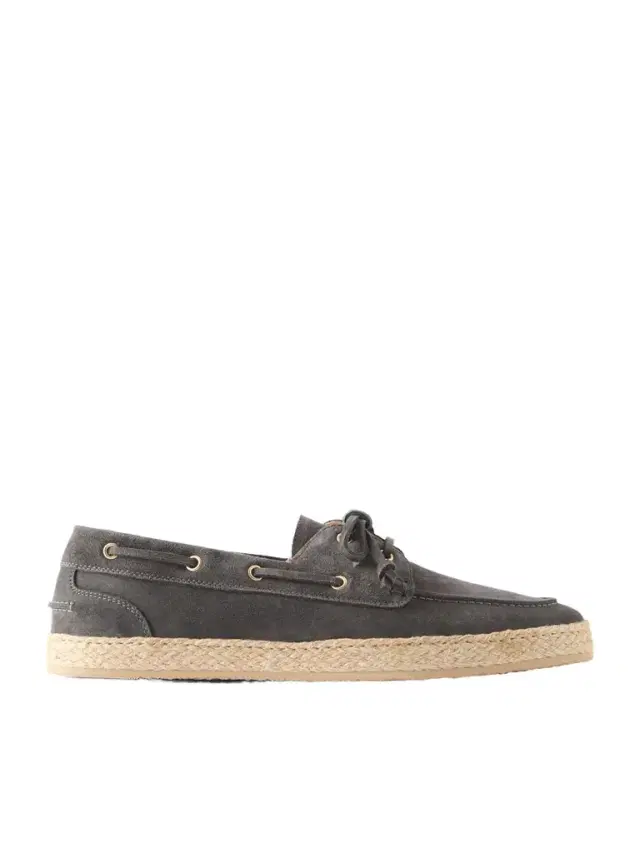 Brunello Cucinelli Suede Boat Shoes - Men