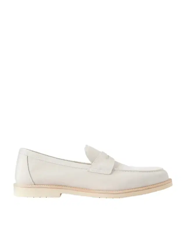 Brunello Cucinelli Suede Penny Loafers - Men