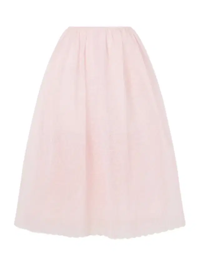 Embroidered Cotton-blend Midi Skirt