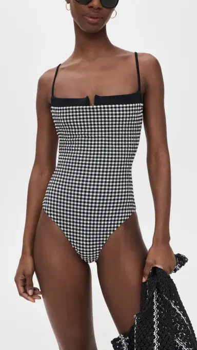 Onia Melanie One Piece Black/White | Thumbnail 2