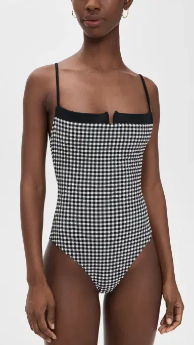 Onia Melanie One Piece Black/White | Thumbnail 5