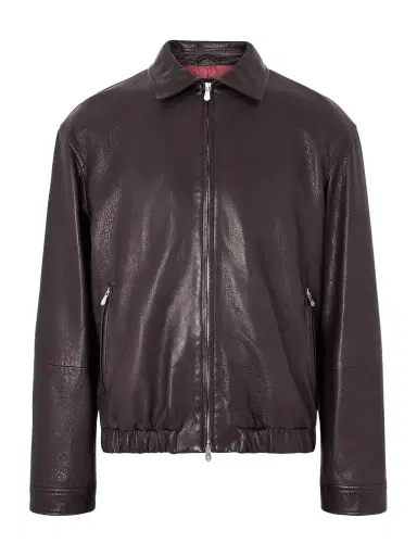 Brunello Cucinelli Leather Jacket - Men | Thumbnail 1