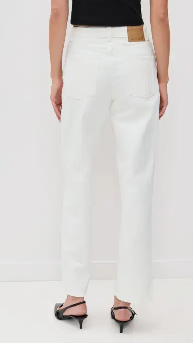 Aligne High Rise Straight Leg Jeans Ecru 24 | Thumbnail 3 Aligne High Rise Straight Leg Jeans Ecru 24 | Thumbnail 3