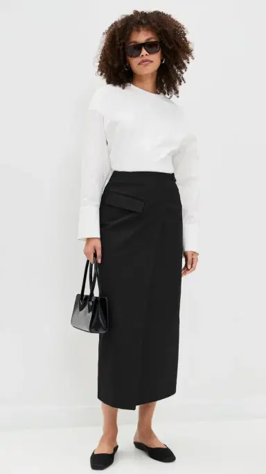 A Emery A. EMERY Ernest Skirt Black | Thumbnail 5 A Emery A. EMERY Ernest Skirt Black | Thumbnail 5