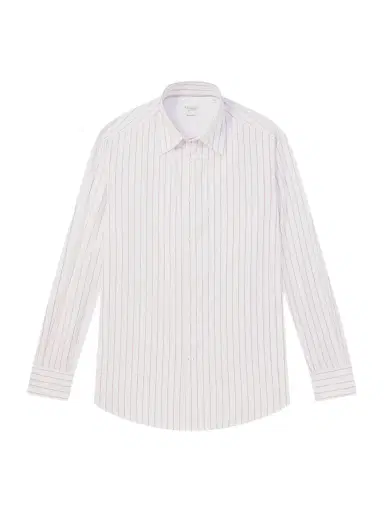 Brunello Cucinelli Striped Cotton-Poplin Shirt - Men | Thumbnail 1