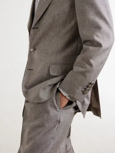 Brunello Cucinelli Wool Suit Jacket - Men | Thumbnail 5 Brunello Cucinelli Wool Suit Jacket - Men | Thumbnail 5