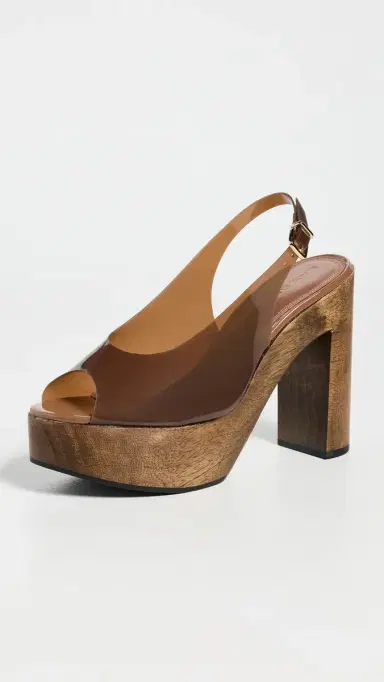 Black Suede Studio Landy 125 Sandals Mousse Leather | Thumbnail 2