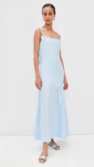 Andres Otalora Benditas Dress Baby Blue | Thumbnail 2