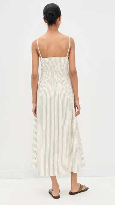 Pistola Bianca Dress Sage Egret Stripe L | Thumbnail 3