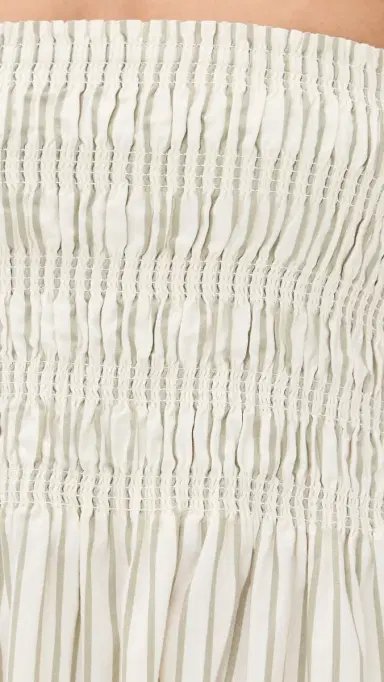 Pistola Bianca Dress Sage Egret Stripe L | Thumbnail 6