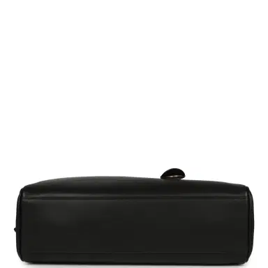 Chanel Chanel Large "Perfect Bowling" Bag Black Calfskin Gold Hardware | Thumbnail 6 Chanel Chanel Large "Perfect Bowling" Bag Black Calfskin Gold Hardware | Thumbnail 6