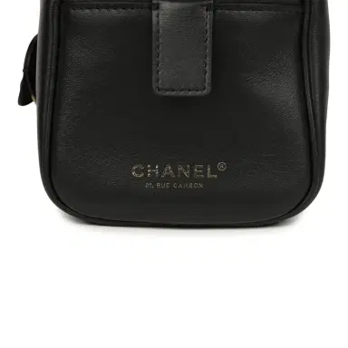 Chanel Chanel Large "Perfect Bowling" Bag Black Calfskin Gold Hardware | Thumbnail 7 Chanel Chanel Large "Perfect Bowling" Bag Black Calfskin Gold Hardware | Thumbnail 7