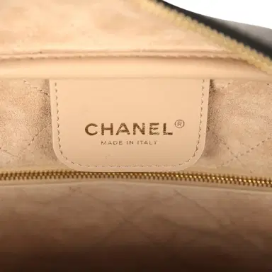 Chanel Chanel Large "Perfect Bowling" Bag Black Calfskin Gold Hardware | Thumbnail 10 Chanel Chanel Large "Perfect Bowling" Bag Black Calfskin Gold Hardware | Thumbnail 10