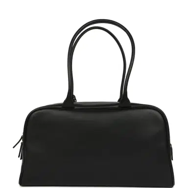 Chanel Chanel Large "Perfect Bowling" Bag Black Calfskin Gold Hardware | Thumbnail 4 Chanel Chanel Large "Perfect Bowling" Bag Black Calfskin Gold Hardware | Thumbnail 4
