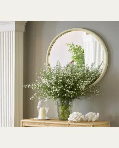 AERIN Faux Shagreen Wall Mirror | Thumbnail 4