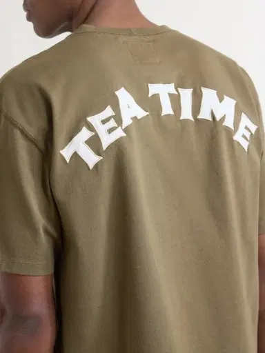 Drake's Tea Time Embroidered Cotton-Jersey T-Shirt - Men | Thumbnail 5 Drake's Tea Time Embroidered Cotton-Jersey T-Shirt - Men | Thumbnail 5