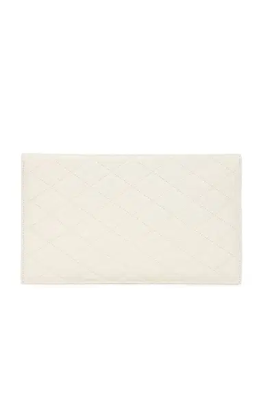 Saint Laurent Agneau Plume Matelasse Pouch | Thumbnail 3