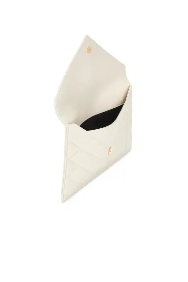 Saint Laurent Agneau Plume Matelasse Pouch | Thumbnail 5
