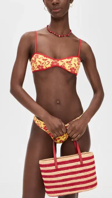 Frankies Bikinis ane Bikini Top Favorite Flower | Thumbnail 2